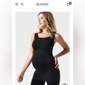 BLANQI Maternity Tank - Small - Black